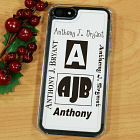 My Initial iPhone 5 Cover